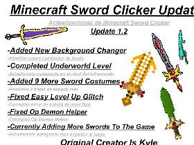 Minecraft Sword Clicker (Updated)