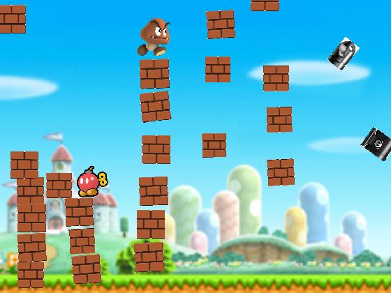 Mario's FLIPED target practice