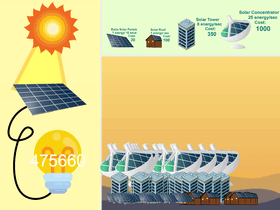 Solar Power Clicker