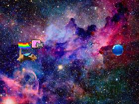 The Race Of Nyan Cat And Zelva.