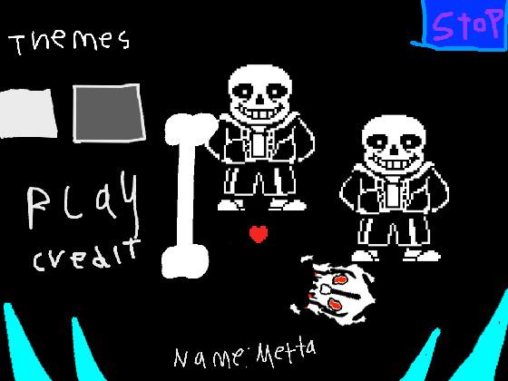 Undertale Sans Fight Demo
