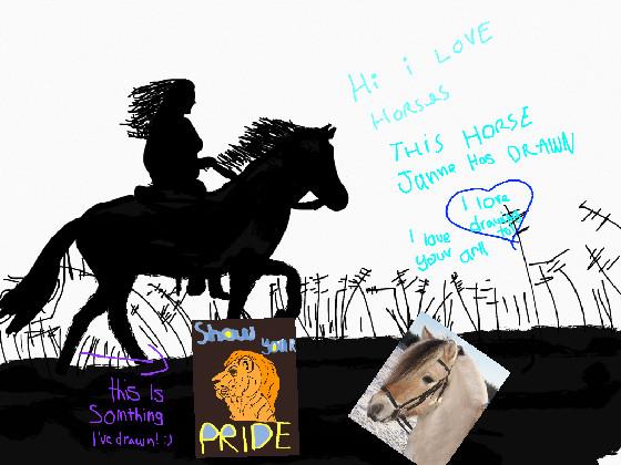  AMAZING horsie janne has drawn
