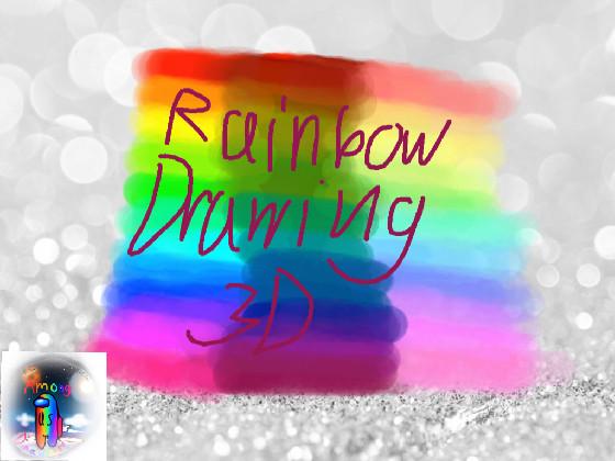 rainbow drawing 3D