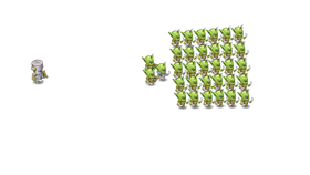 defeat the goblin army