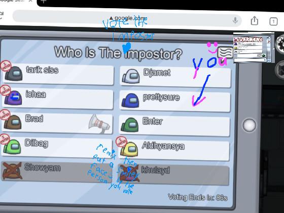 Vote the imposter 1