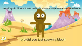 Bloons tower defense camo meme