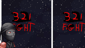 3 2 1 fight/battle