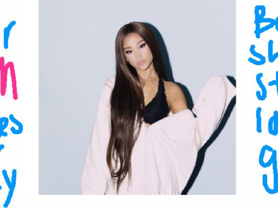Ariana Grande ditches her ponytail 1