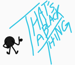 That&#039;s a Black Thing