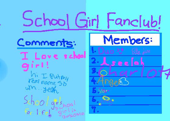{School Girl Fanclub} 1