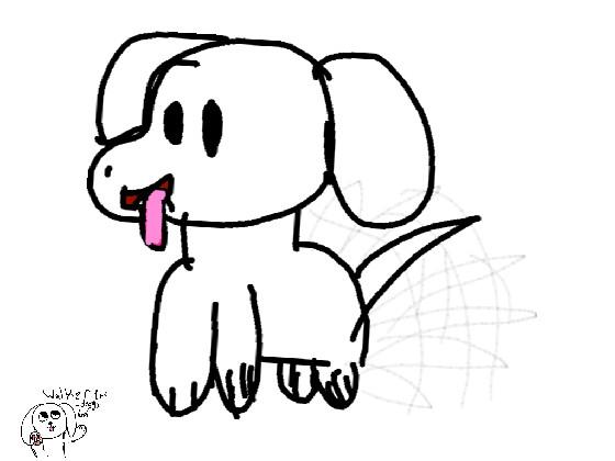 How to draw my dog/Walker 1