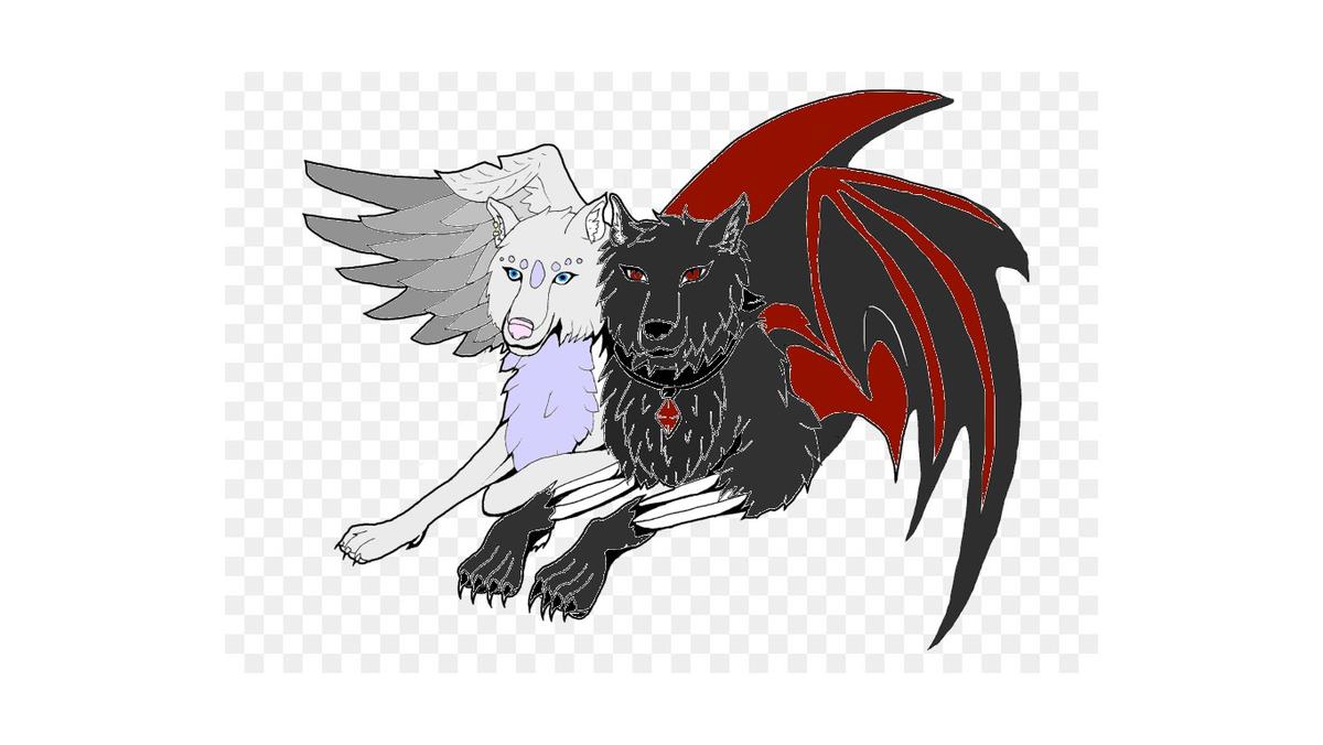 Angel&Devil Wolf
