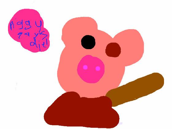 Idk how to draw piggy :(