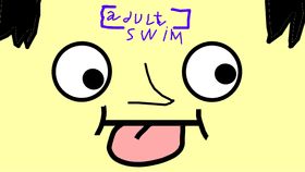 Adult Swim Googly Eyes logo