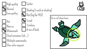 Art Request Space Turtle