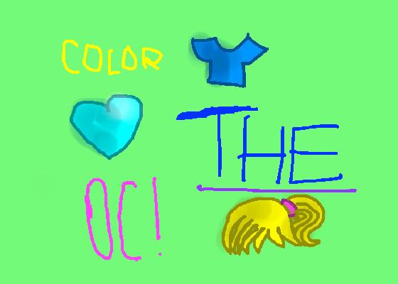 Color the OC! (FIXED PRESETS)