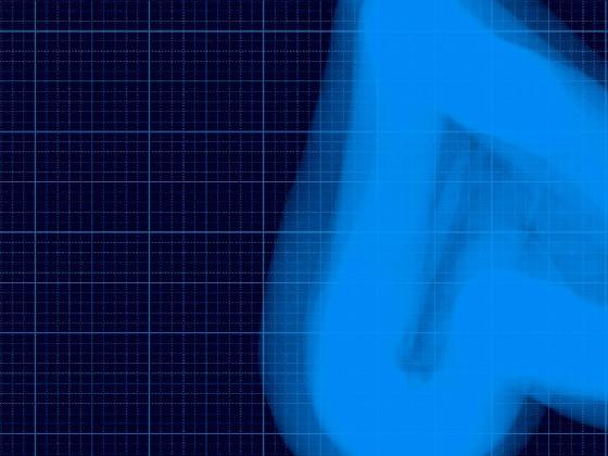 Spiral Blue Triangles