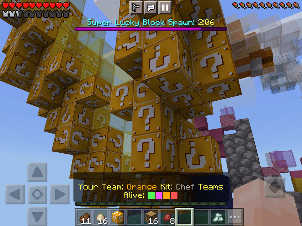 WHAT THE HECK IS THIS MASSIVE LUCKY BLOCK GLITCH?