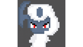 my absol sprite!