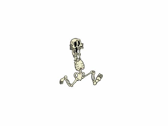 my skeleton dancing