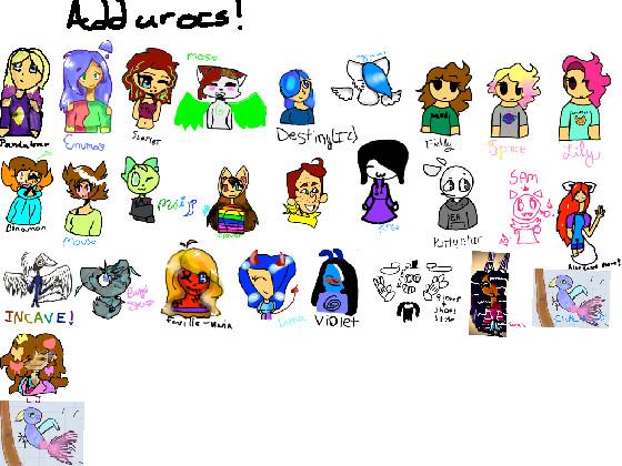 Add ur ocs! :3 1