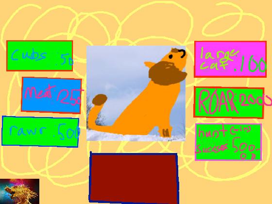Lion Clicker (plz like🧡)
