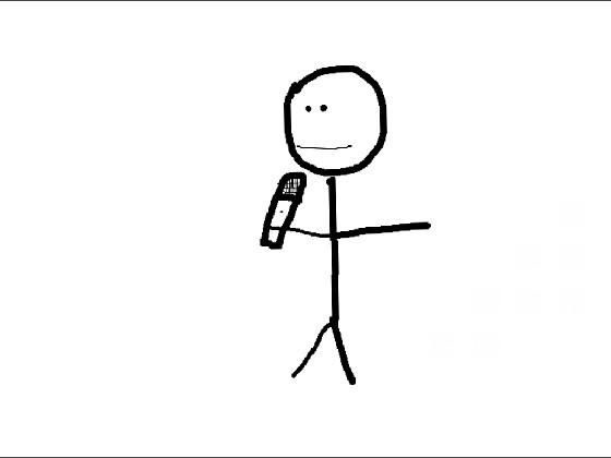 Stick Man Singing Lip Sync