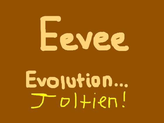 Eevee Evolution: joltien