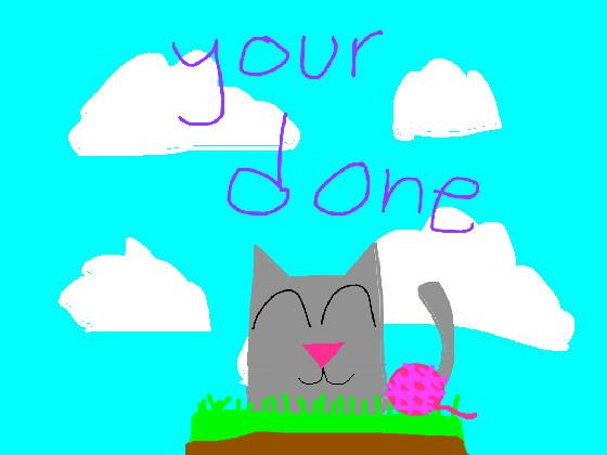 how to draw a cat!