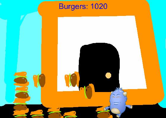 free food eat 500 burgers!