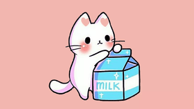 Milky Cat!