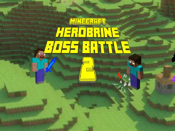 minecraft herobrine boss battle 2  1 2