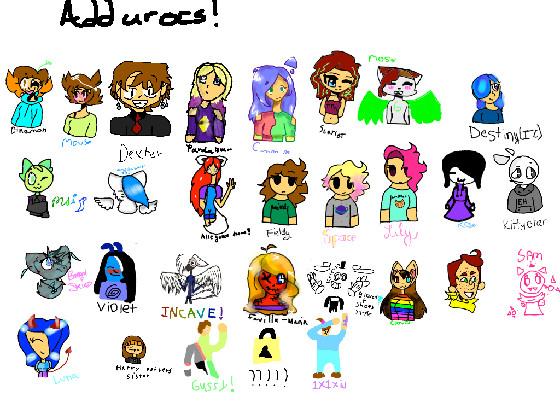 Add ur ocs!