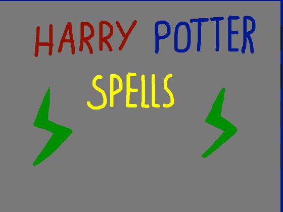 ⚡️Harry Potter Spells⚡️ 1