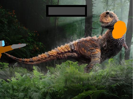 tranquilize the dinosaur