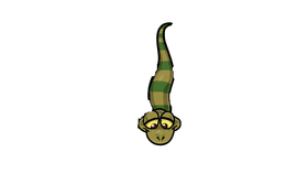 I turned the lizerd into a snake