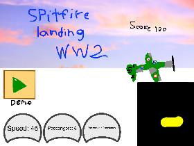 spit fire landing