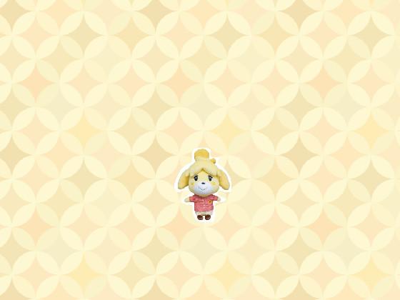 Isabelle draws a heart!