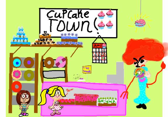 Cupcake Town by: K the Panda