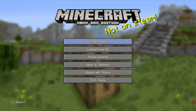 Minecraft xbox360 Edition