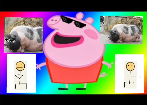 dont touch pepa pig  1 1 1