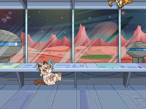 escape the angry cat