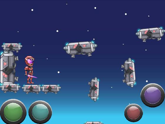 spase arcade platformer