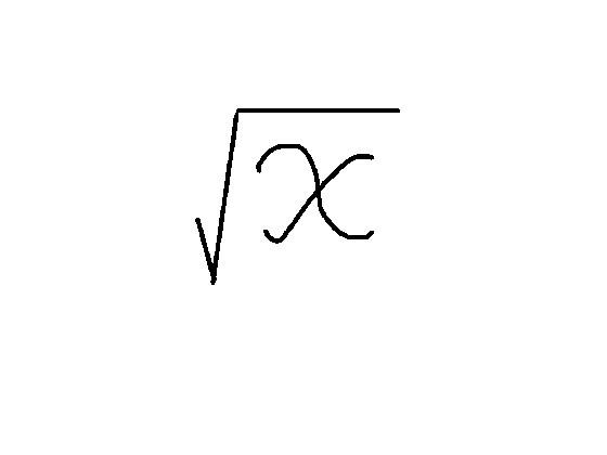 Square root calculator V2