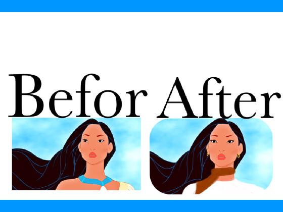Before and after Pocahontas