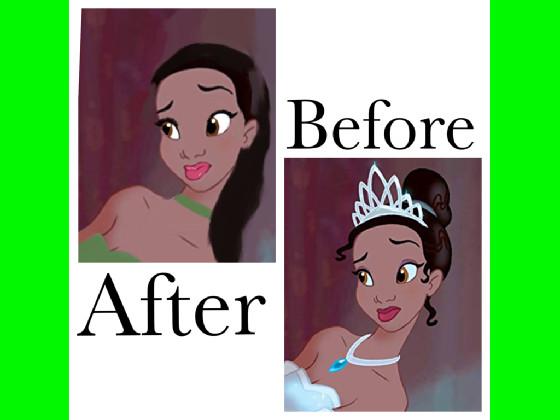 before and after tiana