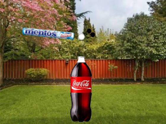 mentos and coke