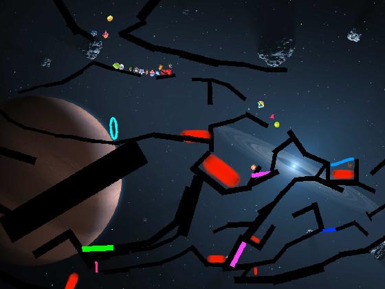 SPACE MARBLE RACE!!!!