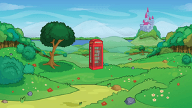 Project: Drawing A Shape, with a phone booth.