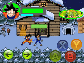 Dragon ball z Goku vs Vegeta